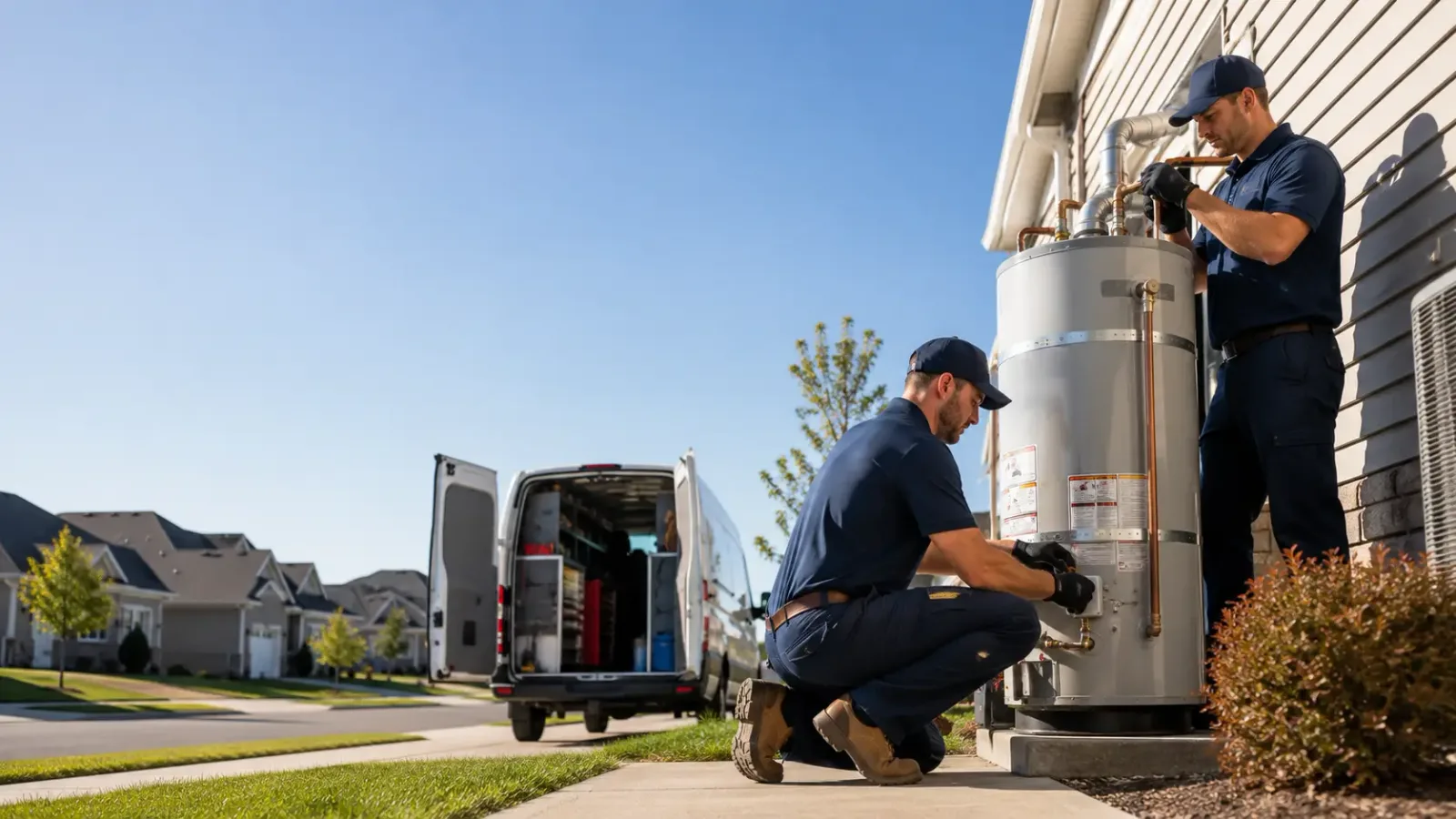 Water Heater Installation in New London, MN